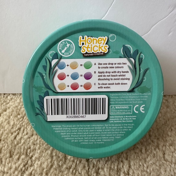 Honeysticks Bath Bundle Color Drops and Bath Crayons - Picture 5 of 5